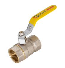 Кран шаровой для газа СТМ ГАЗ 1 ВВ рычаг 002134