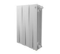 Радиатор биметаллический Royal Thermo PianoForte 500 Bianco Traffico 6 секций нижнее подключение НС-1682371