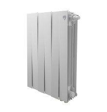 Радиатор биметаллический Royal Thermo PianoForte 500 Bianco Traffico 6 секций нижнее подключение НС-1682371