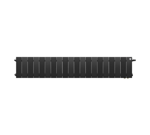 Радиатор биметаллический Royal Thermo PianoForte 200 Noir Sable 20 секц. нижнее подключение VDR80 1506331