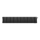Радиатор биметаллический Royal Thermo PianoForte 200 Noir Sable 20 секц. нижнее подключение VDR80 1506331