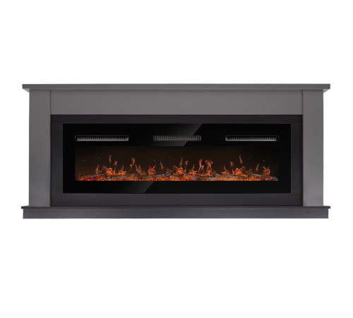 Каминокомплект Electrolux Infinity EFP/P-1600ULS N с порталом Firelight Canto Long графит / черный НС-1722876