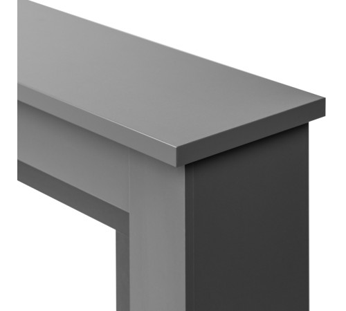 Каминокомплект Electrolux Infinity EFP/P-1600ULS N с порталом Firelight Canto Long графит / черный НС-1722876