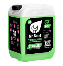 Теплоноситель Mr.Bond ULTIMATE 33 ECO на основе пропиленгликоля -33 °C 10 кг 1628601