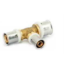 Тройник пресс Uni-Fitt 26x26x20 мм 1513622