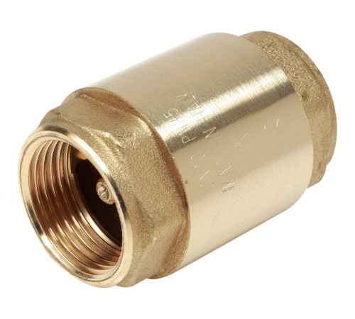 Клапан обратный Giacomini R60 1 ВР пружинный с металлическим диском R60Y035