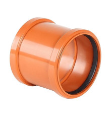 Муфта соединительная ХЕМКОР НПВХ для наружной канализации 160 мм 3011160000