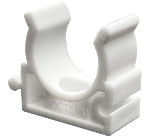 Опора полипропиленовая РОСТерм PPR одинарная с защелкой 25 мм 111102