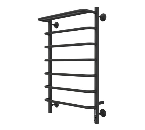 Полотенцесушитель электрический Larusso Стандарт с полкой КС П7 500х800 мм RAL 8528