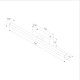 Светильник настенный светодиодный Rino черный 40157/LED