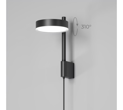 Светильник настенный светодиодный Tobi LED 4000K 40129/LED черный