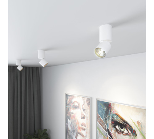 Светильник потолочный поворотный светодиодный Sens 10W 4000K белый 25042/LED