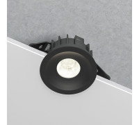 Светильник встраиваемый светодиодный Combi 10W 4000K черный 25067/LED