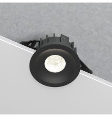 Светильник встраиваемый светодиодный Combi 10W 4000K черный 25067/LED