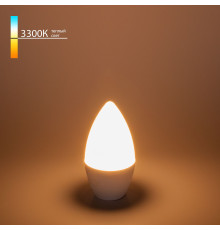 Светодиодная лампа quotСвечаquot C37 8W 3300K E14 BLE1402