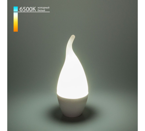 Светодиодная лампа Свеча на ветру BLE1420 СDW LED D 6W 6500K E14 BLE1420