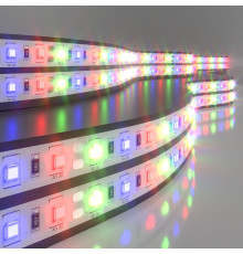 Светодиодная лента 12 В 14,4 Вт/м 60 Led/м 5050 IP20, RGB, 5 м Лента светодиодная 12V 14,4W 60Led 5050 IP20 RGB, 5м