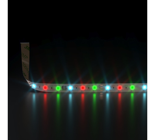 Светодиодная лента 12 В 14,4 Вт/м 60 Led/м 5050 IP20, RGB, 5 м Лента светодиодная 12V 14,4W 60Led 5050 IP20 RGB, 5м