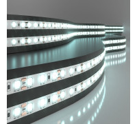 Светодиодная лента 12 В 9.6 Вт/м 120 Led/м 2835 IP20, холодный белый 6500К, 5 м Лента светодиодная 12V 9,6W 120Led 2835 IP20 холодный белый, 5м