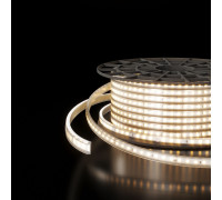 Светодиодная лента 220 В 18 Вт/м 180 Led/м 2835 IP65, дневной белый 4200К, 50 м Лента светодиодная 220V 18W 180Led 2835 двухрядная IP65 дневной белый, 50 м