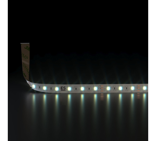 Светодиодная лента 24 В 10 Вт/м 60 LED/м 5050 IP20, MIX теплый белый 3300K/холодный белый 6500K, 5 м Лента светодиодная 24V 10W 60LED 5050 IP20 MIX теплый белый/холодный белый, 5м