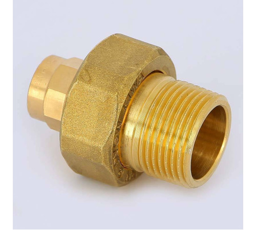 Разъемное соединение Viega 94341G пайка — наружная резьба с коническим уплотнением 15х3/4 122959