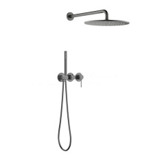 Душевая система встраиваемая Timo Saona черное золото SX-2349/18SM