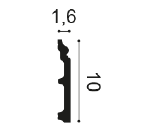 Плинтус Orac Decor CONTOUR SX173