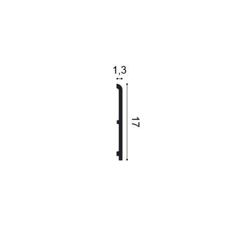 Плинтус Orac Decor Cascade SX212