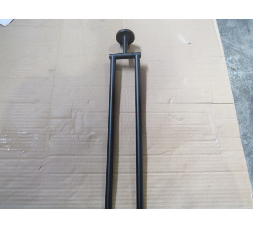 Полотенцедержатель двойной Duravit Starck T черный матовый 0099414600 (Уценка)