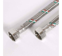 Гибкая подводка для воды Uni-Fitt DN 8 1/2 ВВ 100 см нержавеющая сталь 500S2010