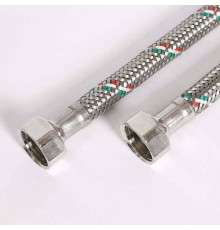 Гибкая подводка для воды Uni-Fitt DN 8 1/2 ВВ 100 см нержавеющая сталь 500S2010