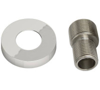 Отражатель с эксцентриком Сунержа TUBE комплект черный матовый 31-1507-0000