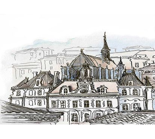 Вставка Cersanit Eifel многоцветная 25х35 см EI2M451