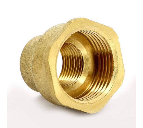 Муфта латунная Uni-Fitt 3/4 x 1/2 дюйма ВР-ВР 602G3200