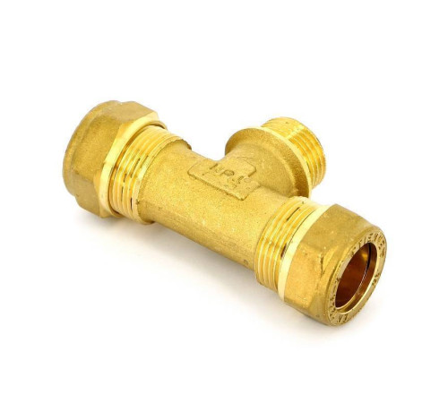 Тройник обжимной Tiemme 18х1/2х18 НР 1100207