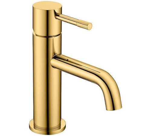 Смеситель для раковины Boheme Uno золото глянцевое 461-G