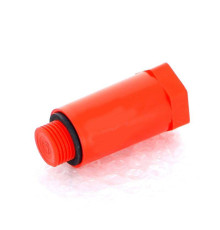 Заглушка монтажная Uni-Fitt 1/2 наружная резьба красная 608R2000