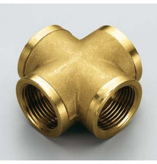 Крестовина латунная Tiemme 1/2 ВР 1500103