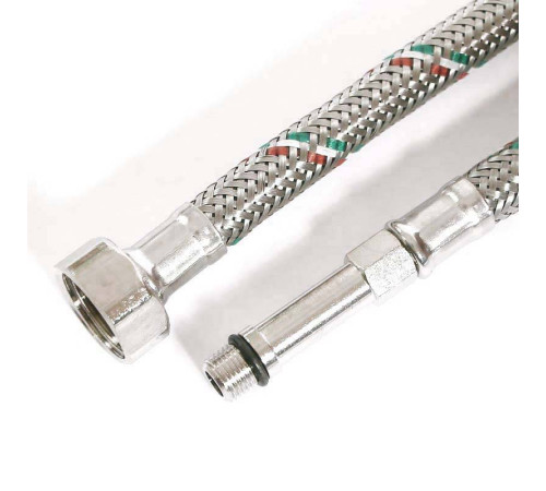 Гибкая подводка для смесителя Uni-Fitt 1/2 x M10 длинный штуцер 30 см 503S2803