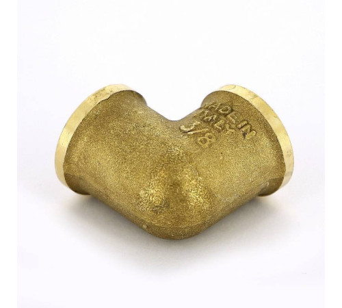 Угольник латунный Tiemme 3/8 ВР-ВР 1500298