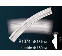 Молдинг на арку полиуретановый Perfect B1074