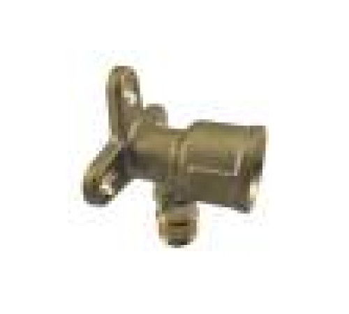 Водорозетка USystems Smart Aqua латунная для труб PE-Xa 16-Rp 1/2 ВР L=43 мм 1136913