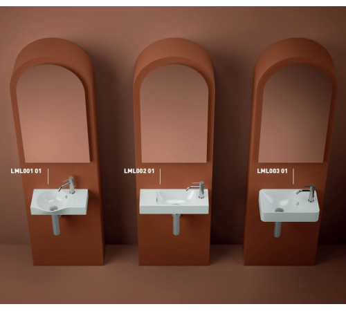 Раковина подвесная Artceram Savon 450x270 мм LML003 01 00