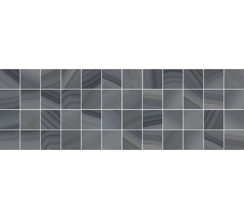 Декор мозаичный Laparet Agat серый 20х60 см MM60085