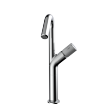 Смеситель для раковины BOSSINI PLY 310 мм с донным клапаном хром Z00903.030