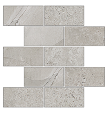 Мозаика Kerranova Marble Trend K-1005/SR/m13 Limestone 30.7x30.7 см K-1005/SR/m13/307x307x10