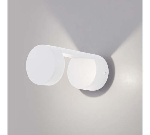 Уличный настенный светодиодный светильник Nimbus IP54 1540 TECHNO LED белый