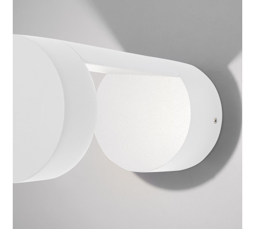 Уличный настенный светодиодный светильник Nimbus IP54 1540 TECHNO LED белый