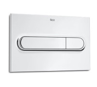 Клавиша смыва двухрежимная Roca PL1 глянцевый хром 7890095001